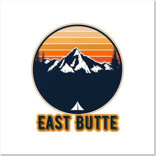 East Butte Posters and Art